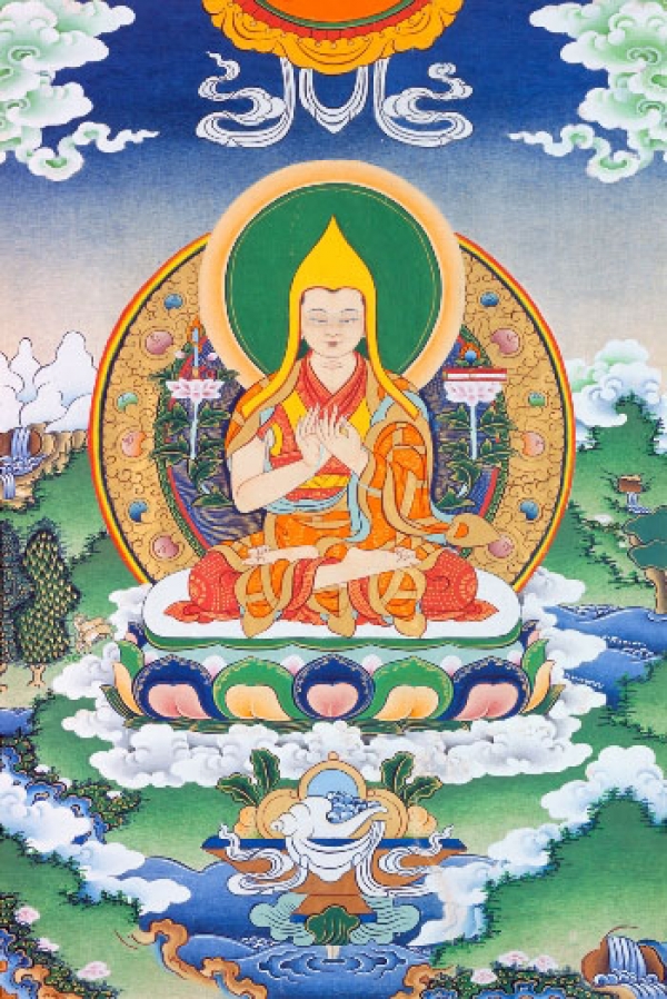 དགའ་ལྡན་ལྔ་མཆོད་ཆེན་མོ་ངོ་སྤྲོད།